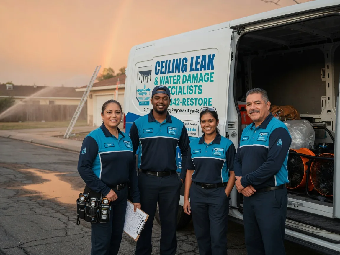 Ceiling Leak Cleanup company in Colchester, VT