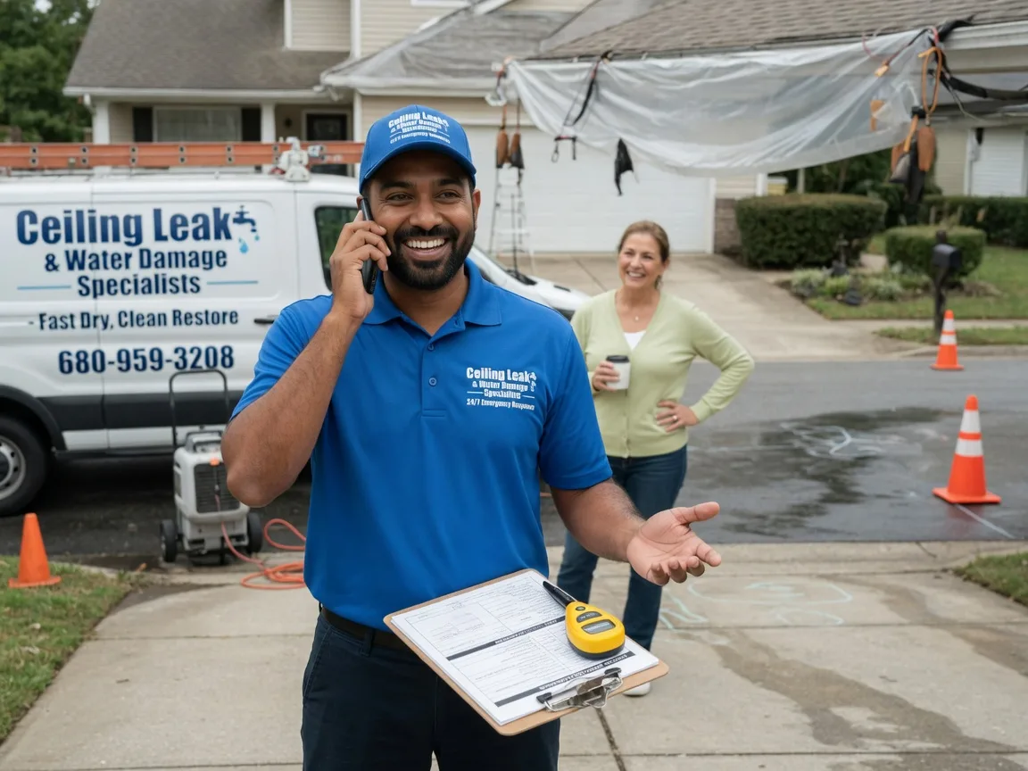 Ceiling Leak Cleanup Colchester, VT FAQs